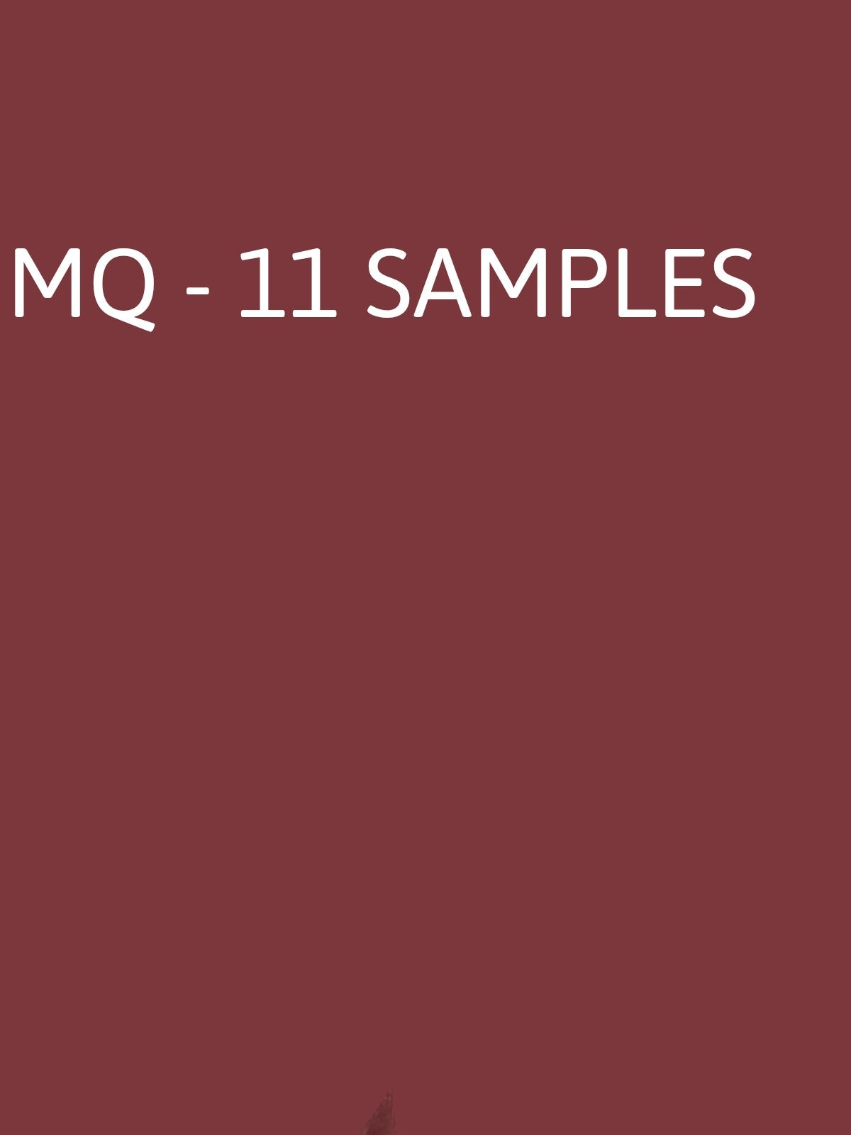 MQ Here are 11 samples - all Phoenicia Frags