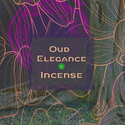 Oud perfume with frankincense, oud incense, florals, Ensar oud, Tibetan deer musk. 